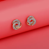 Golden Spiral Loop Earing